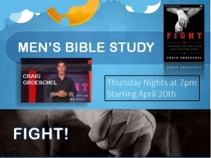 Mens Bible Study - Fight