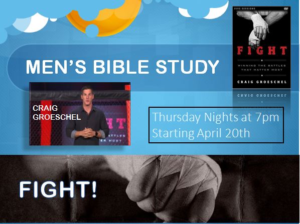 Mens Bible Study - Fight