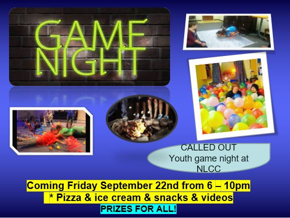 youth game night 9-22-17